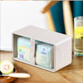 Miniatyrbild 4 av 5: Tissueboxöverdrag i Stora Storlekar, Rektangulär Tissueboxhållare i PU-läder, Servettdispenser, Dekorativ Hållare - Romersk Vit