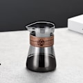 Miniatyrbild 1 av 5: Immersion Kaffedrippare Switch Pour Over Drippare Immersion Drippare Switch Kaffebryggare Glas Kaffe-Svart Tekanna Black Teapot