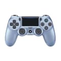 PS4-kontroll DoubleShock för Playstation Titanium blue