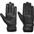 Læderhandsker til mænd | Varme vinterhandsker til mænd med touchskærm