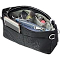 Miniatyrbild 2 av 5: Expanderbar Handväska Organizer i Nylon Handväska Insats Väska i Väska Tote Organizer Väska (M, Svart) black