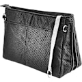 Miniatyrbild 1 av 5: Expanderbar Handväska Organizer i Nylon Handväska Insats Väska i Väska Tote Organizer Väska (M, Svart) black