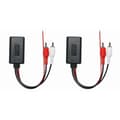 2st Bil Trådlös Bluetooth Modul Musikadapter RCA AUX Ljudkabel Universal 2RCA Gränssnitt Bluet