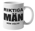 Mugg - Riktiga män kör Volvo