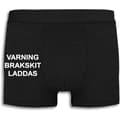 Boxershorts - Varning brakskit laddas XXL
