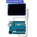 Pikkukuva 2 / 5: Uusi 5 tuuman HMI I2C LCD-näyttömoduuli Kapasitiivinen kosketusnäyttö Yhteensopiva Arduino-xindarenin kanssa