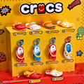 Miniatyrbillede 5 af 5: 2024 McDonald's Mini Crocs Nøglering Happy Meal Legetøj Komplette Søde Mini Nøglering-Xin Style 3