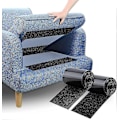 Miniatyrbillede 1 af 5: Skridsikker Sofa Pude Griber - Selvklæbende Krog og Løkke Tape til at Forhindre Sofa Puder i at Glide, 10cm X 1.5m I Sort-Xin