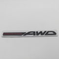 Pikkukuva 1 / 5: 1kpl 3D metallinen Crosstrek Awd Brz yhteensopiva Wrx auton kirjain lokasuoja tunnus sivu takaluukku merkki tarra auto tarvikkeet-xindaren black red AWD
