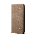 Miniatyrbillede 2 af 4: Kompatibel med Denim Tekstur Flip Læder Telefon Cover - xindaren Compatible with Motorola Moto G15