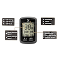 Miniatyrbillede 4 af 5: Cykelcomputer G+ Trådløs GPS Speedometer Vandtæt Racercykel MTB Cykler Baggrundslys Bt ANT+ med C-xindaren