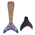 Pikkukuva 1 / 7: Kestävä lasten merenneitopyrstö uimiseen, Monofin sisältyy värikäs-Xin colorful XL