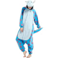 Miniatyrbild 1 av 5: Vuxen Onesie Pyjamas Djur Onesie Halloween Kostym Julpyjamas Onesie-Xin Sulley Sullivan Medium