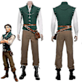 Miniatyrbillede 1 af 5: Rapunzel Flynn Rider Voksen Kostumer til Halloween Cosplay-Xin XXXL