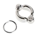 Miniatyrbillede 4 af 5: Papegøje benring metal fodring legeringsclips egnet til fuglepapegøjer der flyver udendørs-Xin 6-11.5mm