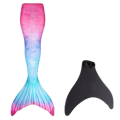 Pikkukuva 1 / 7: Kestävä uima-asuste lapsille, mukaan lukien monofin, uusi gradienttijauhe-Xin new gradient powder L