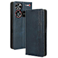 Pikkukuva 1 / 5: Yhteensopiva ZTE nubia Z60 Ultra Lompakko Nahkakotelo Jalustalla Magneettisella Sulkemisella - xindaren Style D