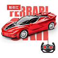 Miniatyrbild 1 av 5: 2.4G RC-bil Leksak Radiostyrd Bil Hög Hastighet LED-ljus Sportbil Stunt Drift Racing Bil Leksaker för Pojkar Julgåvor Robota Leksaker-Xin 15-FLL-red