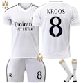 Miniatyrbilde 1 av 2: 2425 Real Madrid Hjemmetrøye #8 Toni Kroos Trøye 26-Xin 26 8 Kroos