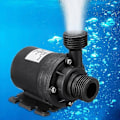 Miniatyrbillede 2 af 4: 24V DC Vandpumpe 800L/H 5M Solcelle Børsteløs Motor Varm Cirkulationspumpe til Springvand Pool Solcelle Cirkulationssystem Tilbehør - xindaren