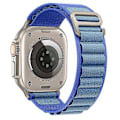 Miniatyrbild 1 av 5: Armband för Alpine Loop Nylonarmband correa iwatch Series Ultra 8 SE 7 6 3 5 Kompatibel Apple Watch Armband-Xin blue 42mm 44mm 45mm 49mm