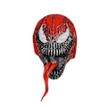Miniatyrbild 1 av 5: Superhjälte Venom Mask, Skrämmande Kostym Bus Party Läskig Venom Super Latex Mask för Vuxna Män och Kvinnor, Avengers latex hel huva Cos röd-Xin