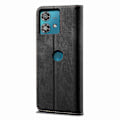 Miniatyrbild 3 av 4: Kompatibel med Denim Textur Flip Läder Telefonfodral-xindaren Compatible with Motorola Edge 40 Neo