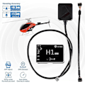 Miniatyrbillede 4 af 5: FLY Wing H1 RC GPS Helikopter Flyvning 6CH Flybarless Gyro System Kompatibel med FW450 FW450-xindaren Flight Controller Set