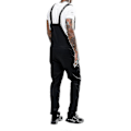 Pikkukuva 1 / 2: Miesten Slim Fit Denim Haalari Bib Romper Rento Overalls Dungarees-Xin Black M