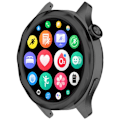 Miniatyrbillede 2 af 5: til Xiaomi Watch S4/S4 eSIM Version/S3/S3 eSIM Version Bezel Ring 316 Rustfrit Stål Bezel Loop-Xin Style C