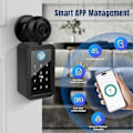 Miniatyrbilde 4 av 5: Smartkey Låseboks, Trådløs Smartlåsboks for Hjemmenøkler, Elektronisk Nøkkelboks App Digital Kode Bluetooth Nøkkelsafe for Host-xindaren
