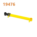 Pikkukuva 3 / 4: Bebetter Moc Brick Osien Ilmapumppu Pieni (6l) V2 Letku Ilmalla Vahvistetulla Sylinterillä 19476 19482 Yhteensopiva 8800 Block-Xin kanssa 19476
