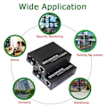 Miniatyrbild 4 av 5: Fiber Ethernet Media Converter, Single-Mode 10/100Base-TX till 100Base-FX, RJ45 till SC, Fiber Transceiver Upp till 25KM (1 Par)-xindaren
