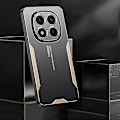 Miniatyrbillede 2 af 4: Blade Series TPU Hybrid Metal Telefon Cover - Xin Gold For Redmi Note 14 Pro 4G Global