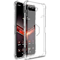 Miniatyrbild 1 av 5: IMAK för ASUS ROG Phone II ZS660KL TPU skyddsfodral + explosionssäker skärmfilm-Xin Transparent Style C Asus ROG Phone II ZS66