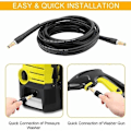 Miniatyrbillede 4 af 5: Udskiftnings højtryksslange kompatibel med Karcher K2-K7 rengøringsmaskiner, Quick Connector (6m)-xindaren