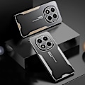 Miniatyrbillede 2 af 4: Blade Series TPU Hybrid Metal Telefon Cover - Xin Silver For Xiaomi Redmi Note 14 Pro 5G