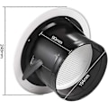 Pikkukuva 4 / 5: 200 mm Ilmastointisyöttö suojaverkolla - ABS (200 mm) - Xin