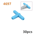 Pikkukuva 4 / 4: Bebetter Moc Brick Osien Ilmapumppu Pieni (6l) V2 Letku Ilmalla Vahvistetulla Sylinterillä 19476 19482 Yhteensopiva 8800 Block-Xin kanssa 4697