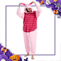 Miniatyrbild 2 av 5: Vuxen Onesie Pyjamas Djur Onesie Halloween Kostym Julpyjamas Onesie-Xin Piglet Large