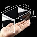 Miniatyrbillede 2 af 5: 3 Stykker Akryl Display Stand Antikorrosiv Akryl Display Stand Transparent Display Stand for-xindaren