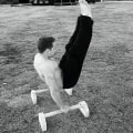 Miniatyrbild 3 av 5: Push Up Barer Handstand Trä Push Ups Push Up Stativ Bar Fitness-Xin