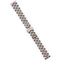 Miniatyrbilde 2 av 3: For Garmin Lily 2 Klokkereim 7 Perle 14mm Rustfritt Stål Erstatningsreim-Xin Silver Rose Gold
