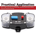 Miniatyrbillede 3 af 5: 12-48V DC 300 Amp Sikring med Manuel Reset, 0-8 Gauge Trolling Stereo Audio Inline Sikring-Xin