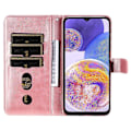Miniatyrbillede 5 af 5: Læderetui til Samsung Galaxy A23 /Galaxy M23/Galaxy F23-Xin Rose Gold