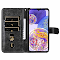 Miniatyrbilde 5 av 5: Lærveske for Samsung Galaxy A23 /Galaxy M23/Galaxy F23-Xin Black