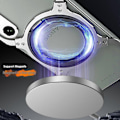 Pikkukuva 4 / 5: Sony Xperia 1 V jalustakotelo metallipuskurilla magneettinen puhelinkuori - hopea Silver-Xin Silver Silver