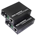Miniatyrbild 1 av 5: Fiber Ethernet Media Converter, Single-Mode 10/100Base-TX till 100Base-FX, RJ45 till SC, Fiber Transceiver Upp till 25KM (1 Par)-xindaren