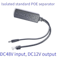 Miniatyrbilde 4 av 5: Gigabit Mini PoE Splitter 10/100/1000Mbps POE Splitter DC Utgang 12V Power over Ethernet IEEE 802.3-Xin