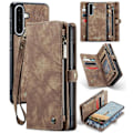 Miniatyrbillede 1 af 4: Kompatibel med CaseMe 008 Aftagelig Multifunktionel Læder Telefon Cover - xindaren Compatible with Samsung Galaxy A56